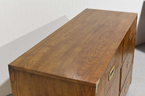 1970s Campaign Style Credenza or Dresser by Dixie