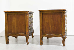 PAINT TO ORDER 1970s French Nightstands Villandry Collection by Henredon - A Pair