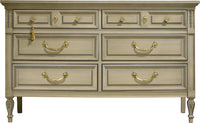 PAINT TO ORDER Mid Century French Louis Style Dresser by Dixie