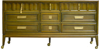 PAINT TO ORDER Mid Century Modern Nine-Drawer Dresser by Stanley Furniture