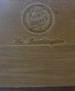 PAINT TO ORDER Mid Century Regency Style Mahogany Serpentine Dresser The Darlington Collection by Kent Coffey