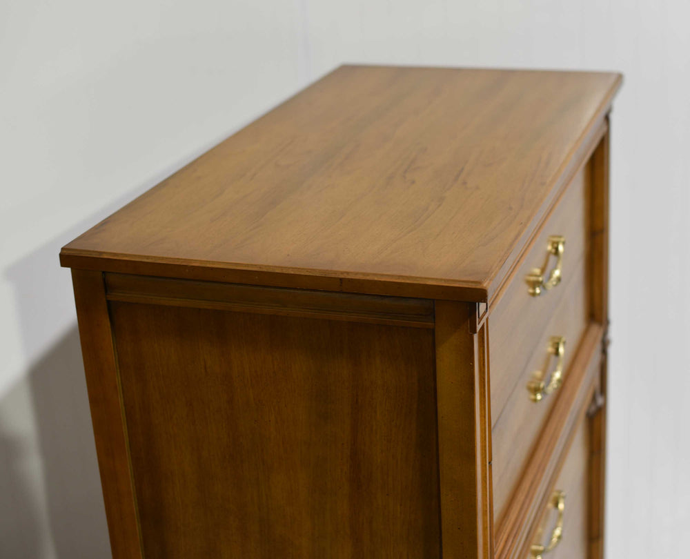PAINT TO ORDER Mid Century Transitional 5 Drawer Highboy Dresser