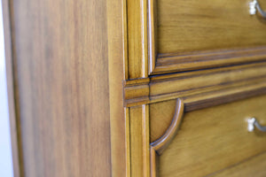 PAINT TO ORDER Mid Century Transitional 5 Drawer Highboy Dresser