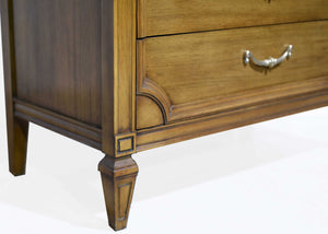 PAINT TO ORDER Mid Century Transitional 5 Drawer Highboy Dresser