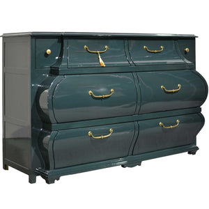 Vintage Baroque Style Bombe Chest Brittany Collection by Ralph Lauren
