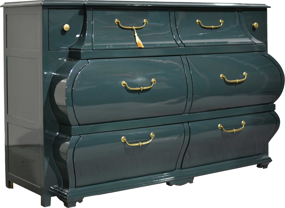 Vintage Baroque Style Bombe Chest Brittany Collection by Ralph Lauren