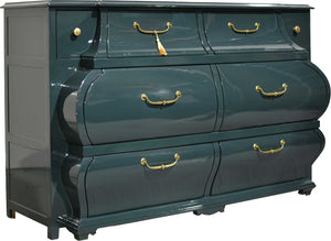 Vintage Baroque Style Bombe Chest Brittany Collection by Ralph Lauren