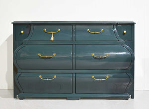 Vintage Baroque Style Bombe Chest Brittany Collection by Ralph Lauren