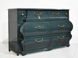 Vintage Baroque Style Bombe Chest Brittany Collection by Ralph Lauren