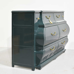 Vintage Baroque Style Bombe Chest Brittany Collection by Ralph Lauren