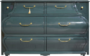 Vintage Baroque Style Bombe Chest Brittany Collection by Ralph Lauren