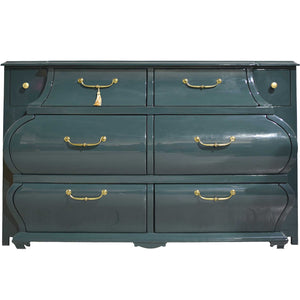 Vintage Baroque Style Bombe Chest Brittany Collection by Ralph Lauren