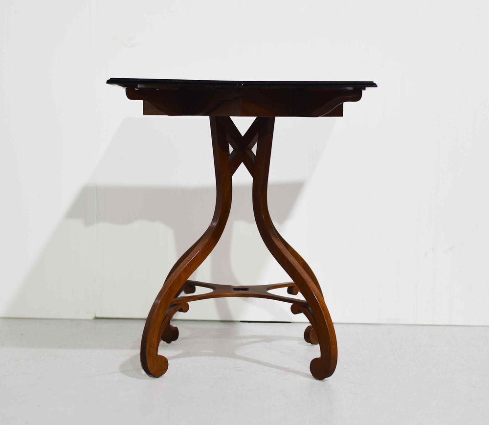 Vintage Georgian Handkerchief Drop Leaf Side Table by Baker Furniture - Single
