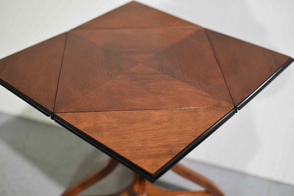 Vintage Georgian Handkerchief Drop Leaf Side Table by Baker Furniture - Single
