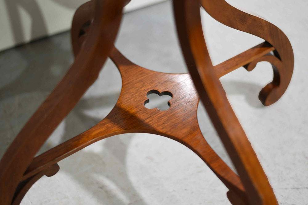 Vintage Georgian Handkerchief Drop Leaf Side Table by Baker Furniture - Single
