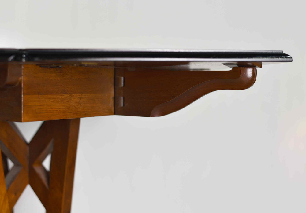 Vintage Georgian Handkerchief Drop Leaf Side Table by Baker Furniture - Single