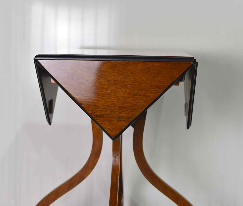 Vintage Georgian Handkerchief Drop Leaf Side Table by Baker Furniture - Single