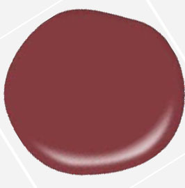 Dark Crimson painted wedding cabinet, before and after – Firebird Furniture