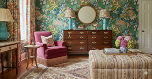Mid Century Georgian Chippendale Dresser by Davis Furniture