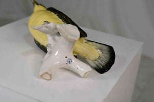 Early 20th Century Porcelain Indian Golden Oriole by Karl Ens Volkstedt Germany