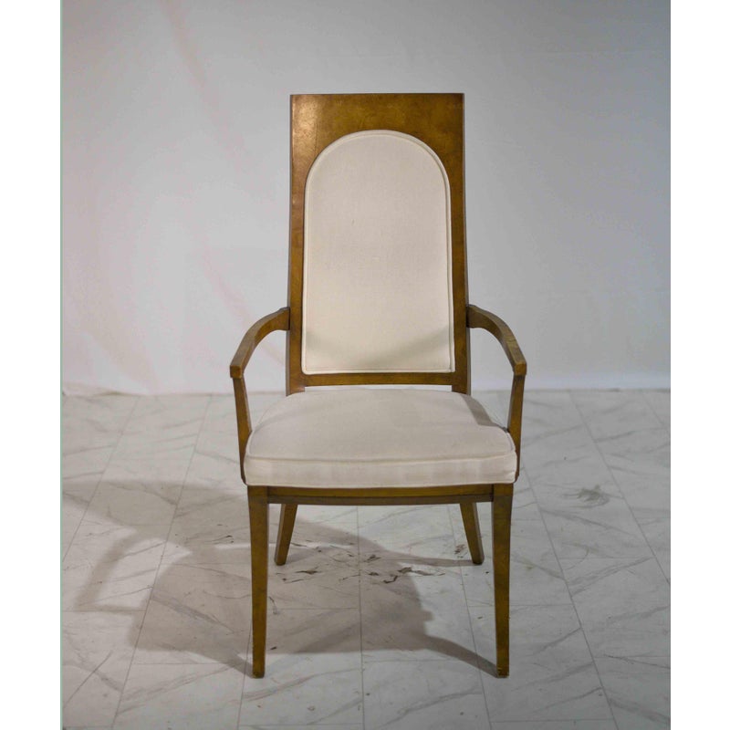 1960s Hollywood Regency Amboyna Wood Dining Chairs by Mastercraft - Set of 6