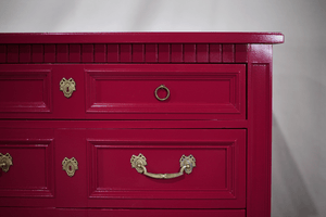 1960s Transitional 6 Drawer Dresser or Credenza by Thomasville - Newly Painted