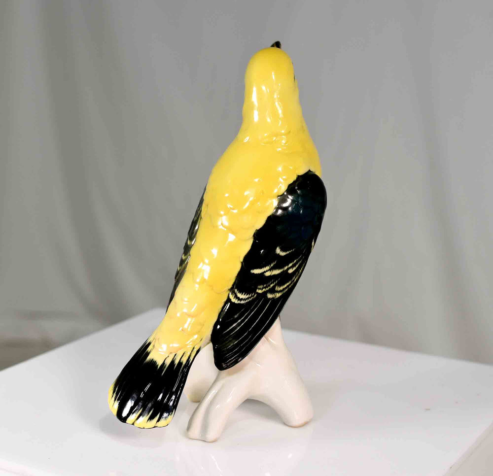 Early 20th Century Porcelain Indian Golden Oriole by Karl Ens Volkstedt Germany