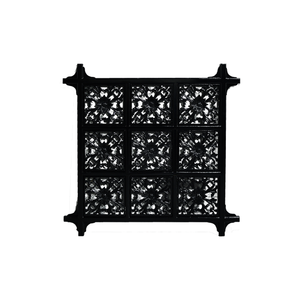 Contemporary Chinoiserie Wall Panel Wall Art in Black