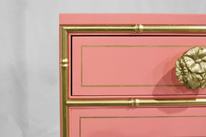 Metallic Petunia Handcrafted Flower Drawer Knob Made to Order by Firebird Furniture