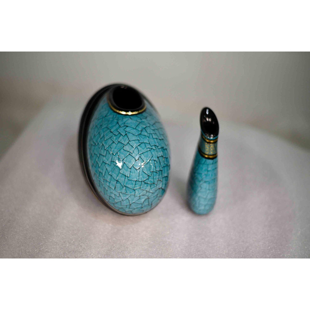Contemporary Art Deco Revival Decorative Vase and Vessel