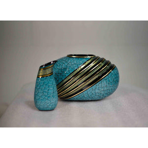 Contemporary Art Deco Revival Decorative Vase and Vessel