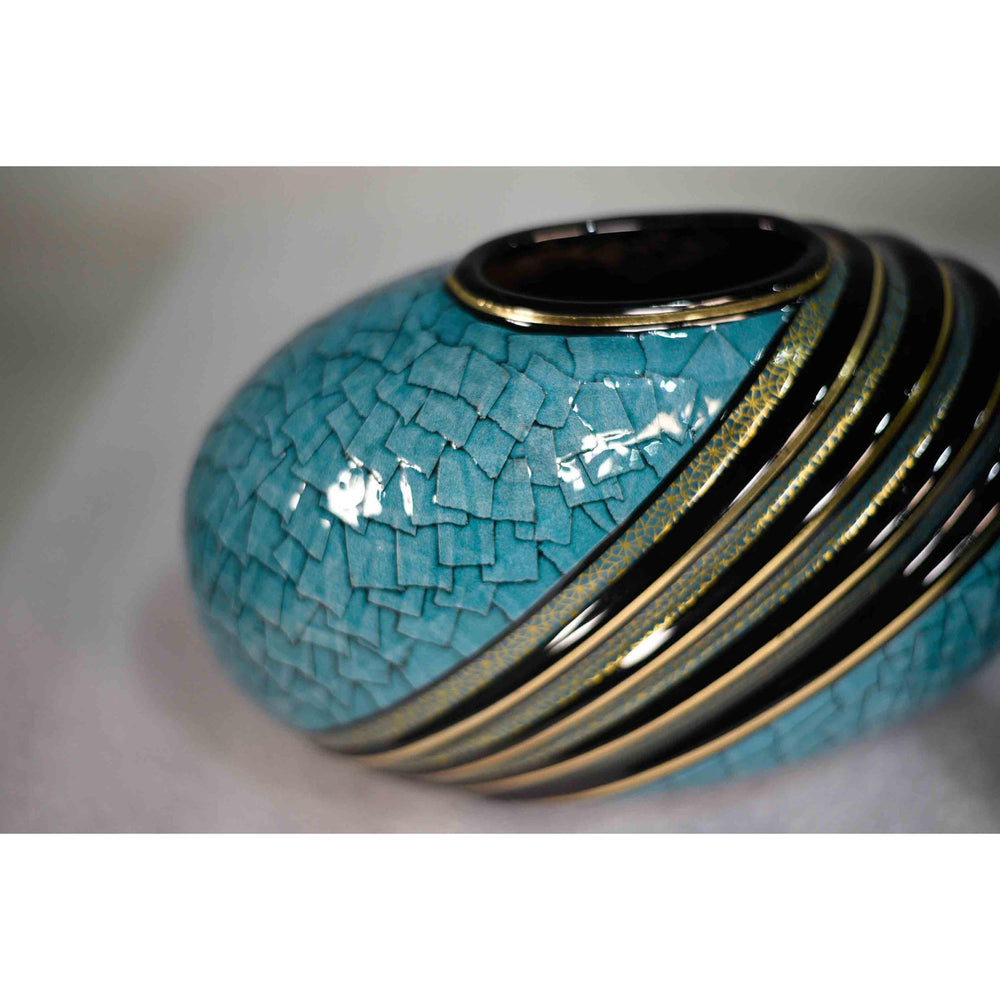 Contemporary Art Deco Revival Decorative Vase and Vessel