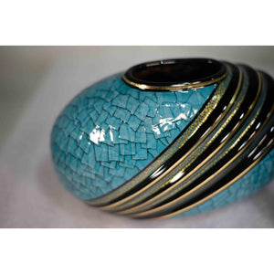 Contemporary Art Deco Revival Decorative Vase and Vessel