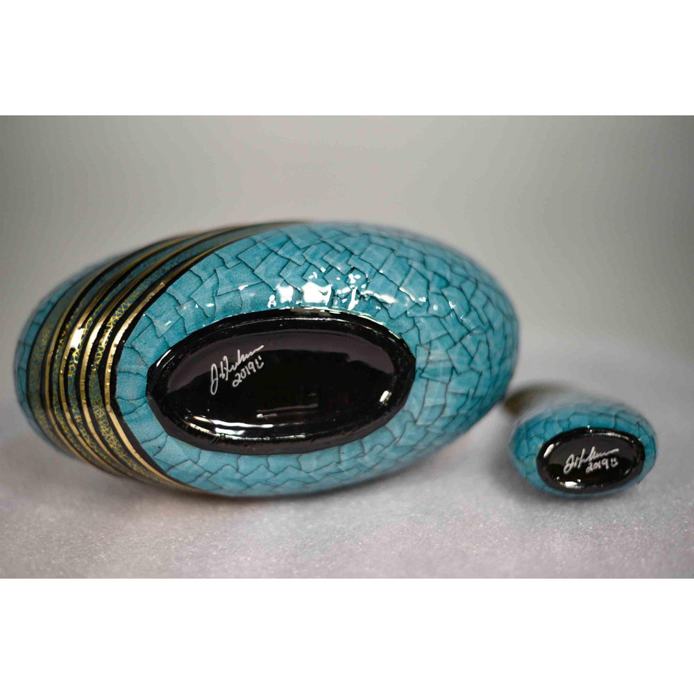 Contemporary Art Deco Revival Decorative Vase and Vessel