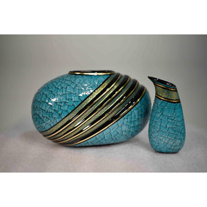 Contemporary Art Deco Revival Decorative Vase and Vessel